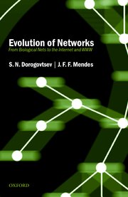 Cover of Evolution of Networks